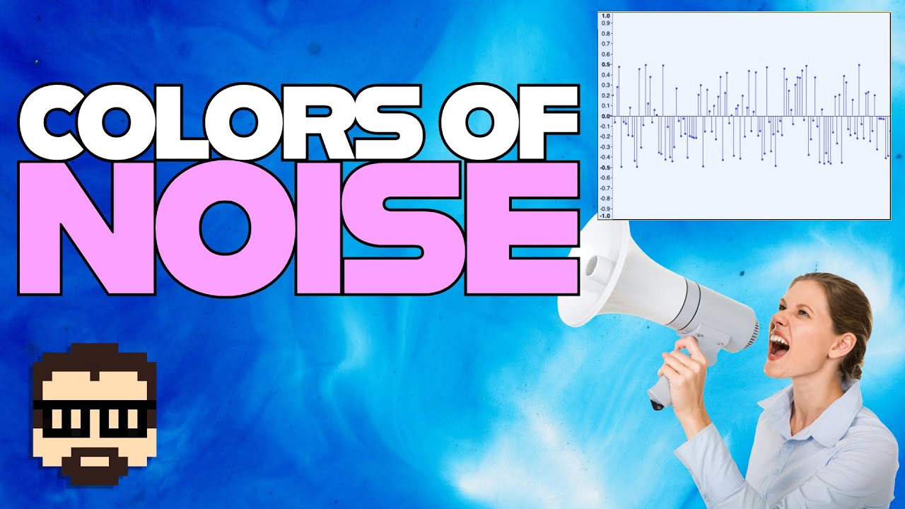 Colors of Noise (White, Pink, Red, Brown, Blue, Purple, Green Noise Explained) | Simon Hutchinson