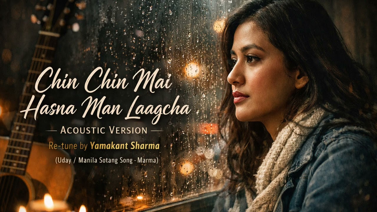 Chin Chin mai hasna man laagcha (Acoustic version) Re-tune by Yamakant Sharma