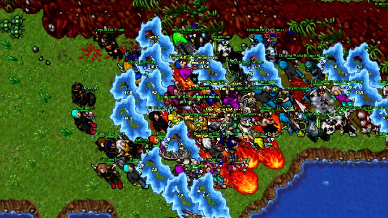 Tibia Hexera.net Action/War 2017 (TS RECORD)