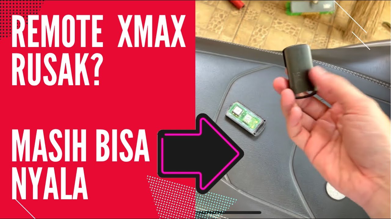 Remote XMAX Rusak? Motor Masih Bisa Nyala Kok
