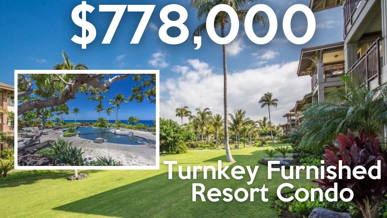 Halii Kai #23E  |  3 bed 2 bath 1,403 sf  |  Turnkey Furnished Vacation Rental Condo  |  $778,000