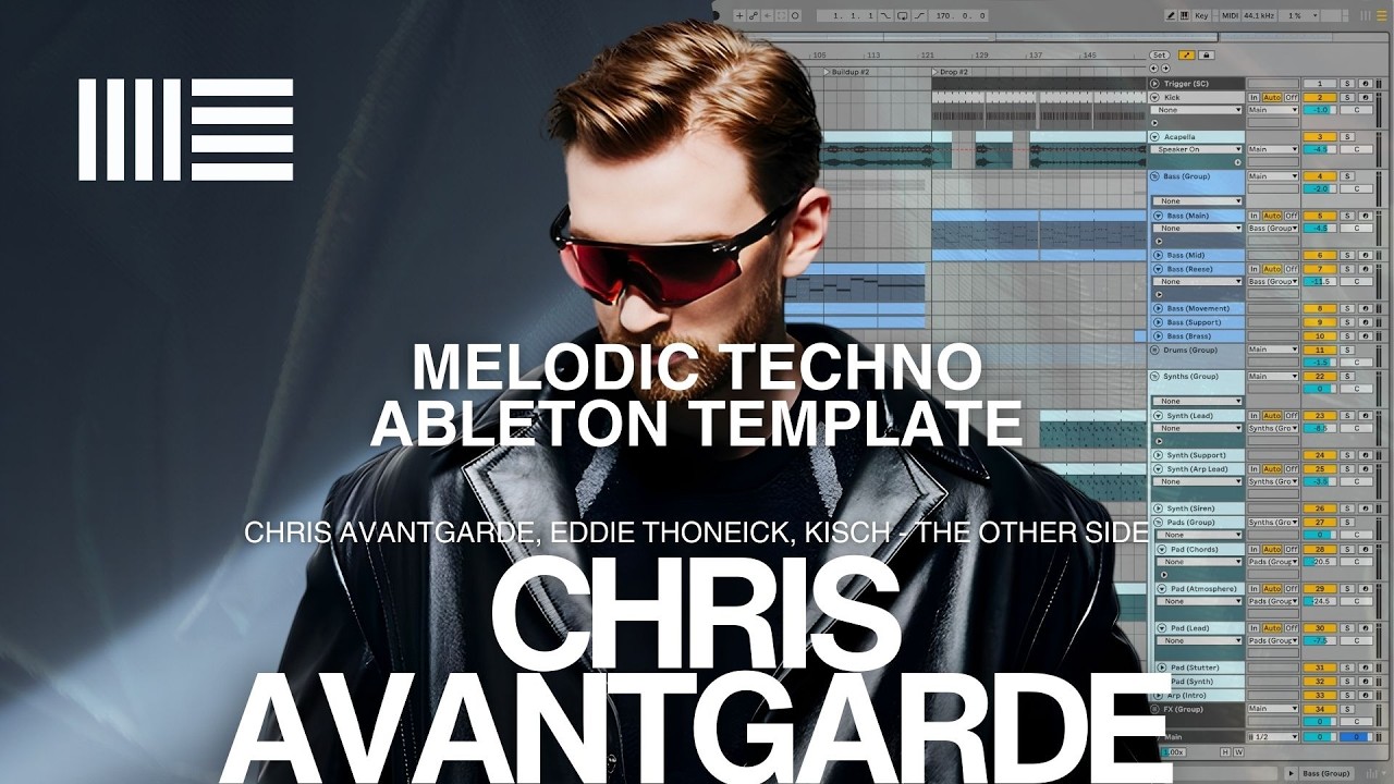 Chris Avantgarde Melodic Techno Ableton Live Template | Project File