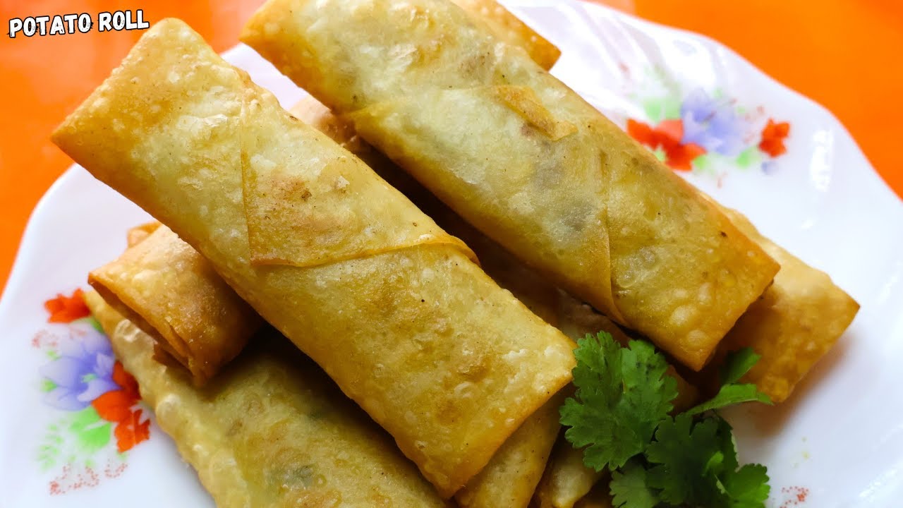 "Homemade Aloo Roll Recipe | Potato Roll Recipe | & Easy Snack by Fantastic Food Tales"