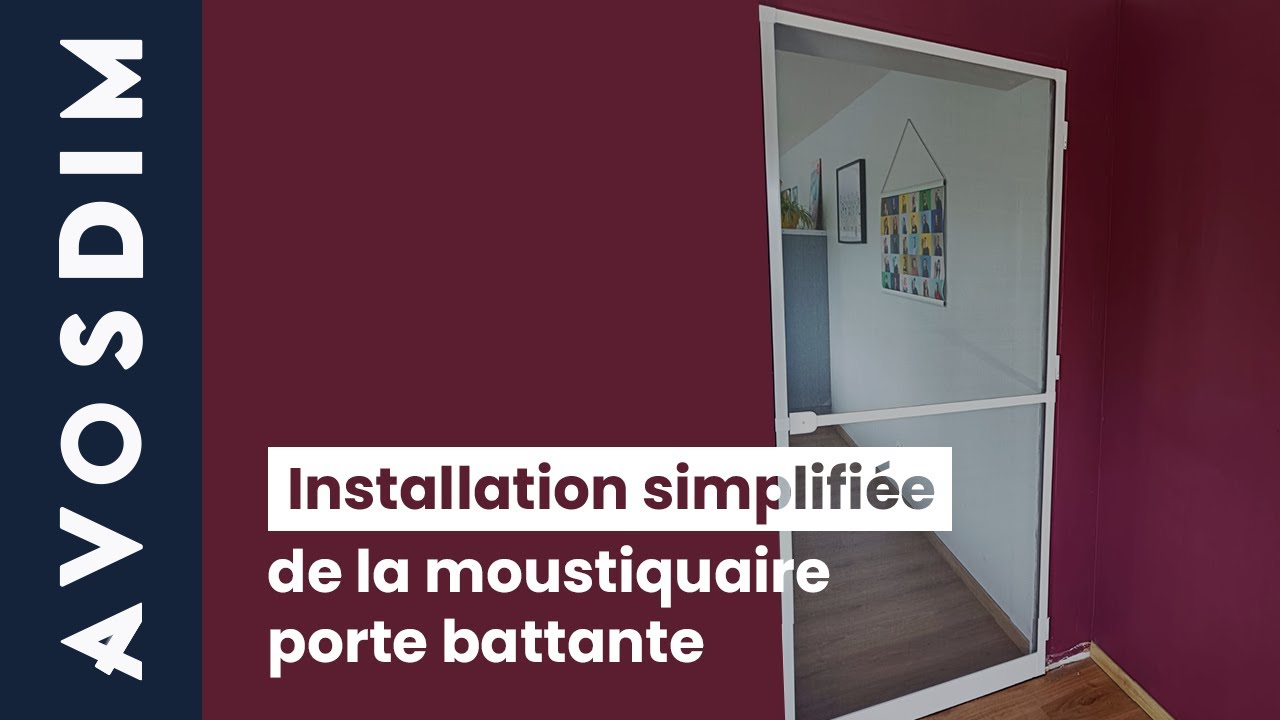 Comment installer une Porte Moustiquaire ?