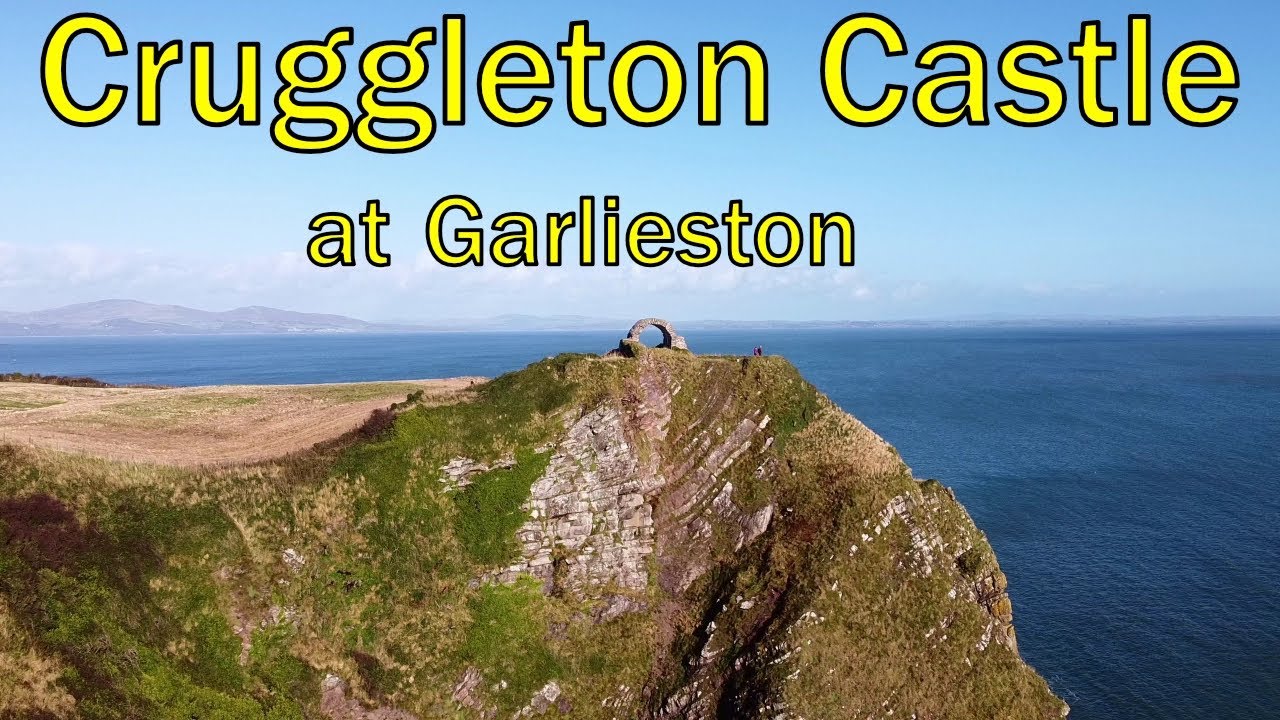 Cruggleton Castle via Garlieston in Dumfries & Galloway