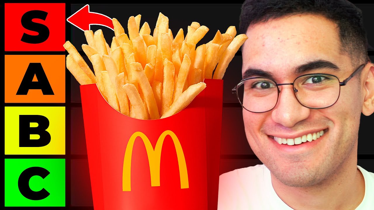 Probé las PAPAS FRITAS de Comida Rápida más FAMOSAS del MUNDO.