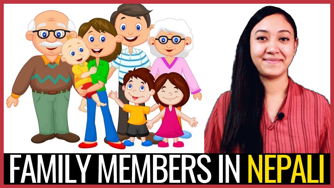 #30 Learn Nepali for Beginners | Family Members in Nepali | Relationships | Professions in Nepali