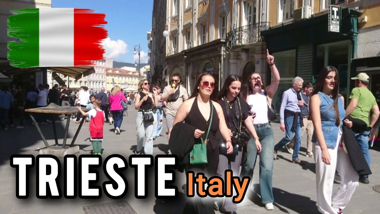 WALKING TOUR | EXPLORE TRIESTE CITY ITALY