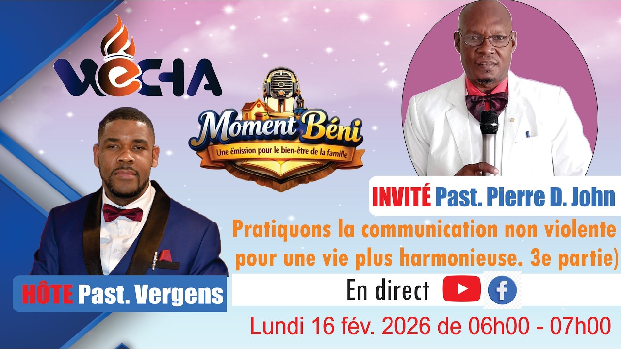 Pratiquons la communication non violente pour une vie plus harmonieuse. Ref. Colos. 4:6 (3e partie)