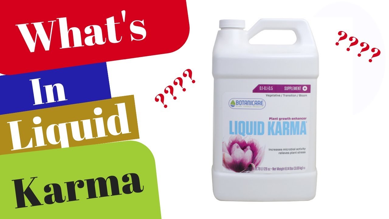 What's In liquid karma Nuttrients