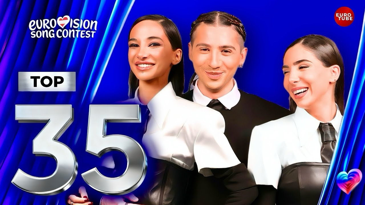 Eurovision 2026 Ranking ALL SONGS (My Top 35) + 🇨🇭 🇦🇲 🇬🇪
