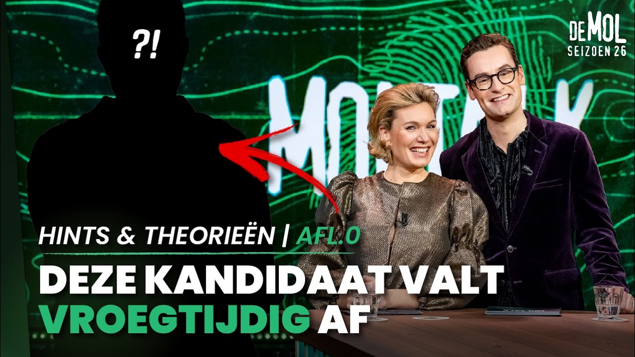 Het vernieuwde Moltalk & Afvaller bekend?! | Wie is de Mol? seizoen 26 Hints #0