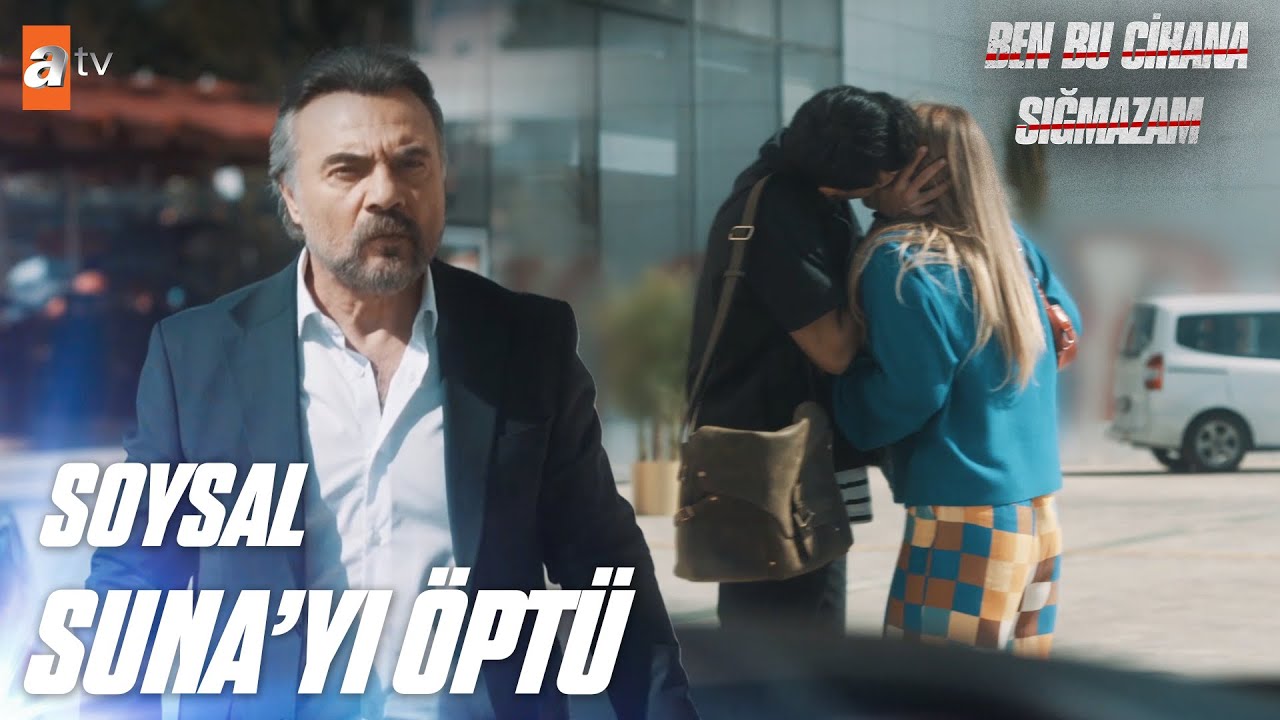 Cezayir, Suna ve Soysal'ı öpüşürken yakaladı - Ben Bu Cihana Sığmazam 40. Bölüm