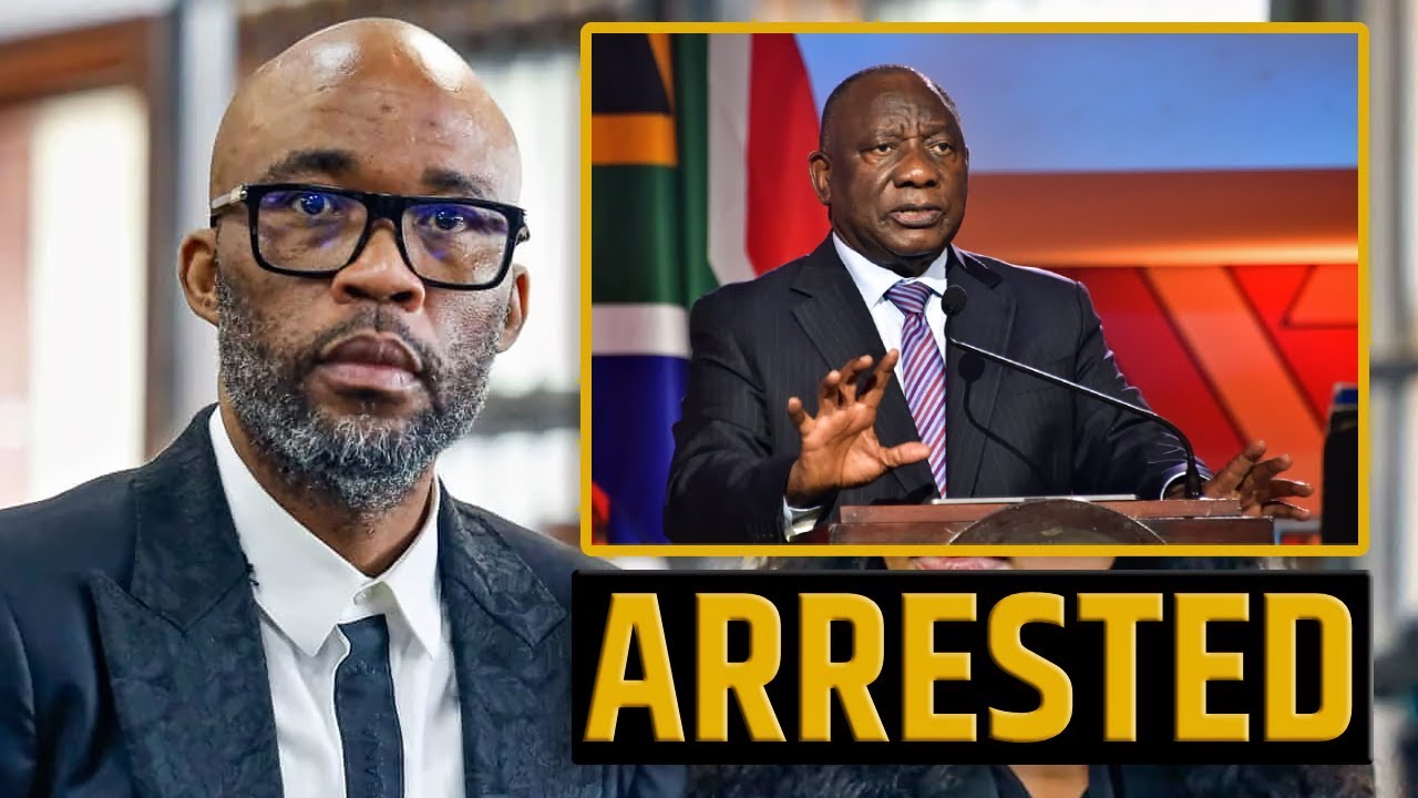 Another ANC top member arrested after international arrest warrant - cat matlala exposed ramaphosa