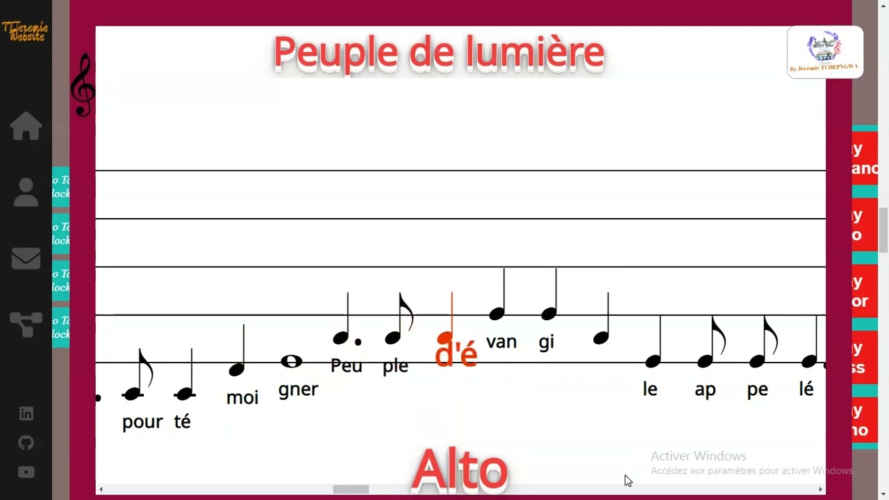Peuple de lumière - Charles SINGER / Jean-Pierre KEMPF - Alto