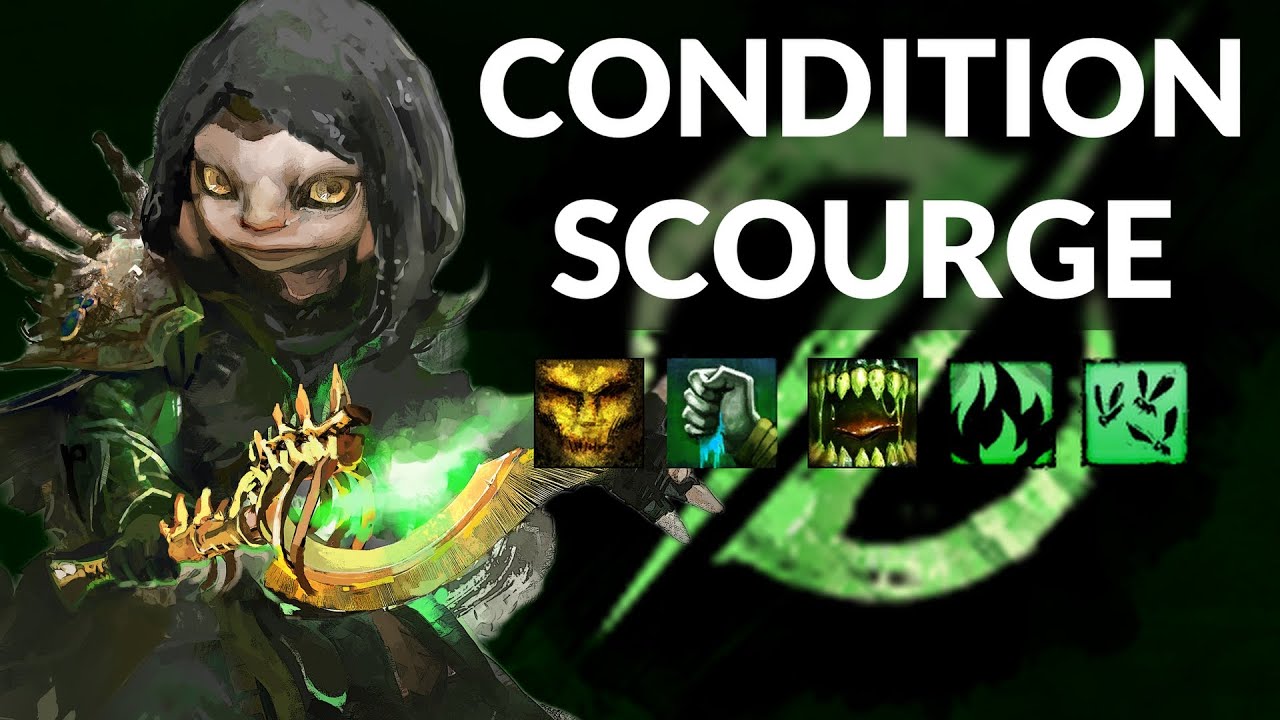 Condition Scourge PvE Rotation Guide!