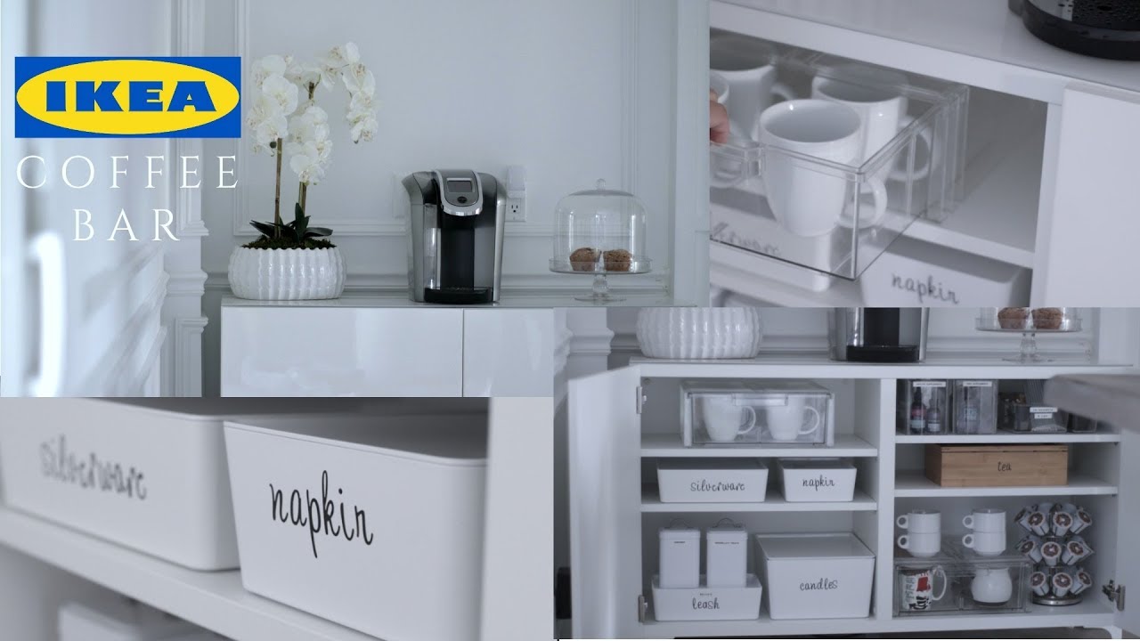 IKEA Coffee Bar | Decor + Organization