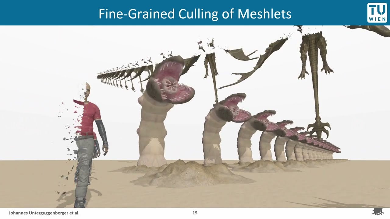 Conservative Meshlet Bounds for Robust Culling of Skinned Meshes | Pacific Graphics 2021