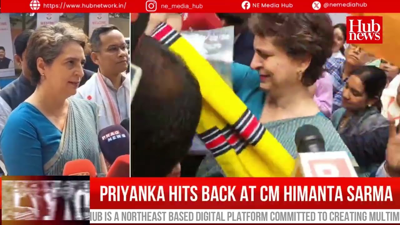 Congress to Fight for Assam’s Soul: Priyanka Gandhi Gears Up for 2026 Assembly Polls