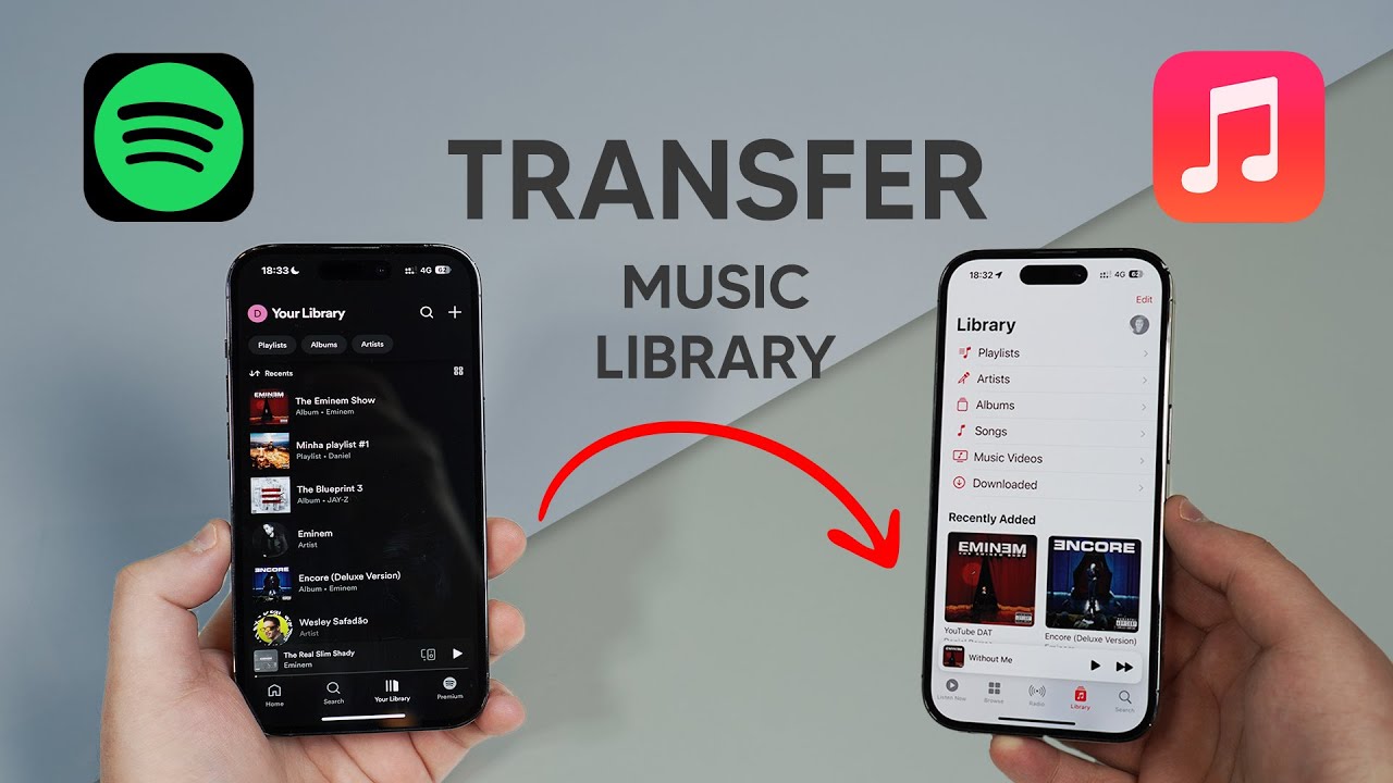 (Free!) How To Transfer Music Library on iPhone - Spotify, Apple Music, Amazon Music&hellip;