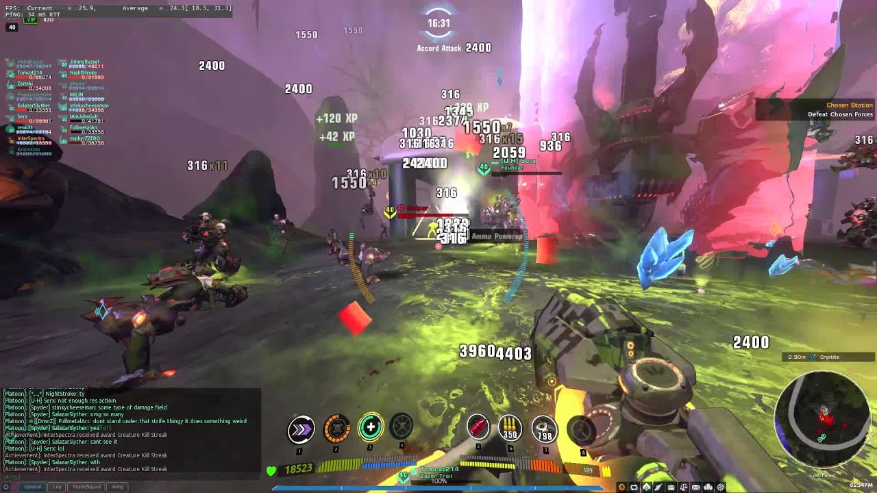 FireFall Devil's Tusk Pushback Instance Montage