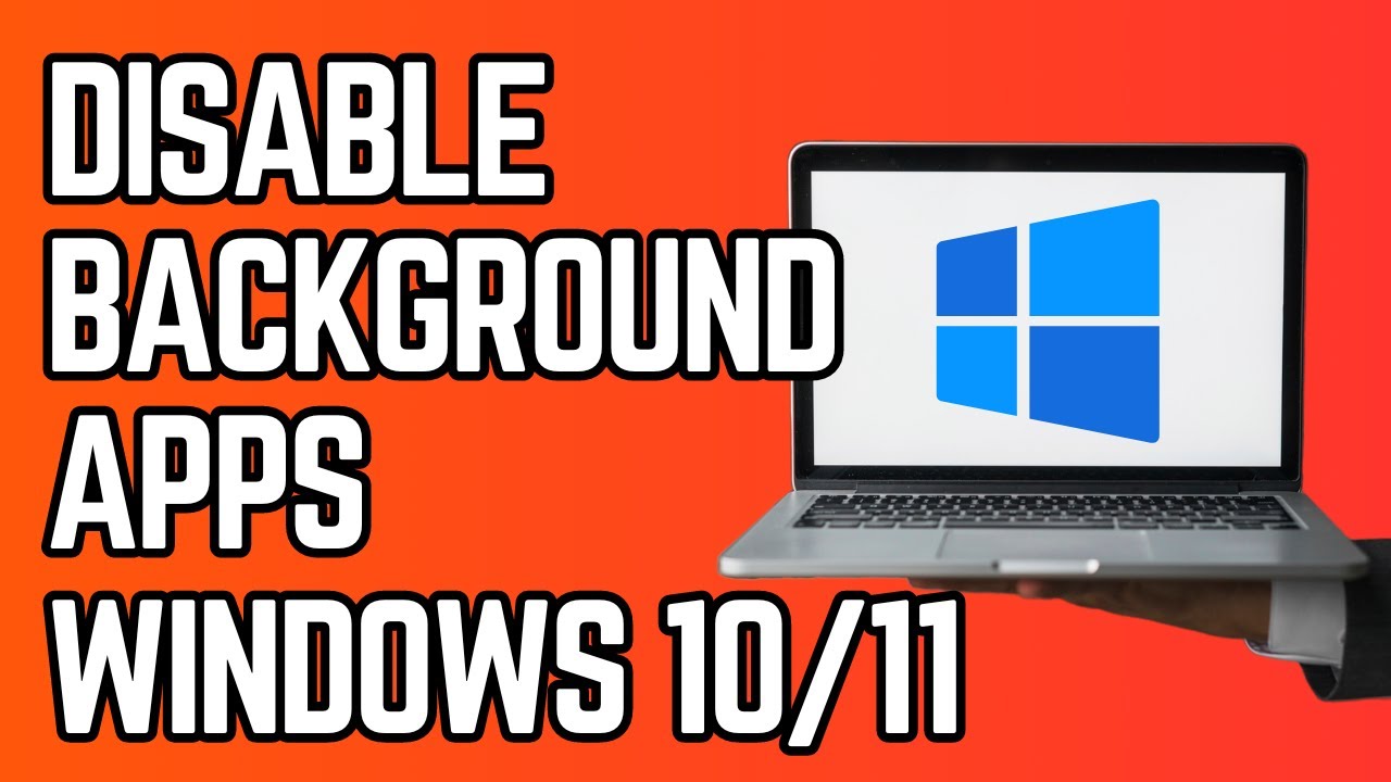 How to Disable Background Apps on Windows 11 (Regedit)