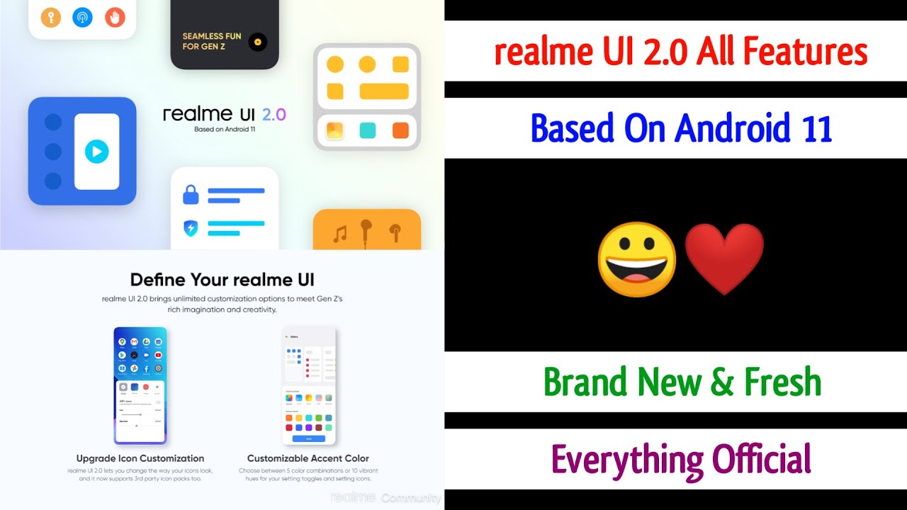 realme UI 2.0 All Features | realme UI 2.0 Android 11 Features | realme UI 2.0 First Look ~ RJ 😀❤️