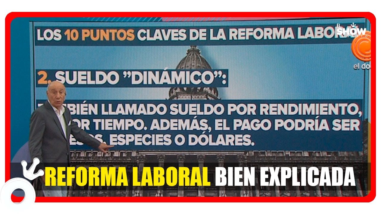 🔴Los 10 Puntos Clave de la Pol&eacute;mica Reforma Laboral
