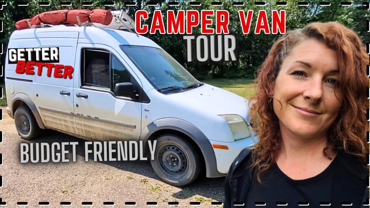 Micro Camper Van Tour | DIY Build has it ALL!🤯