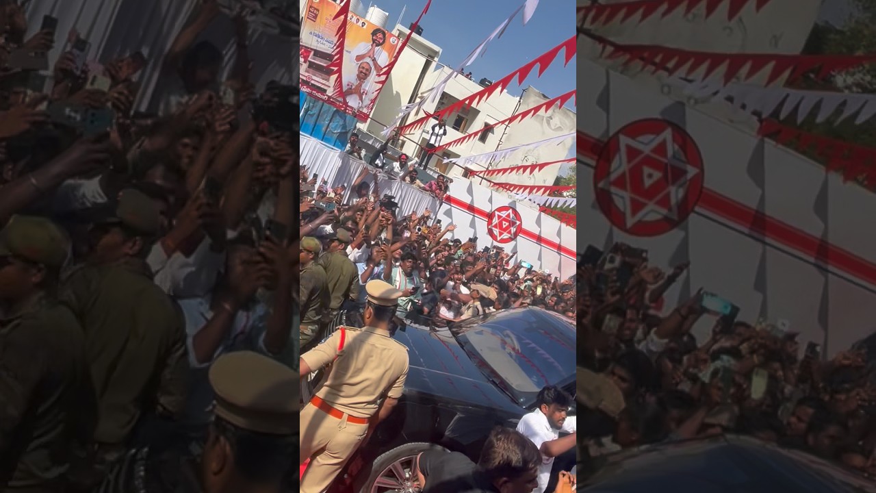 Janasena party office opening Manikonda
