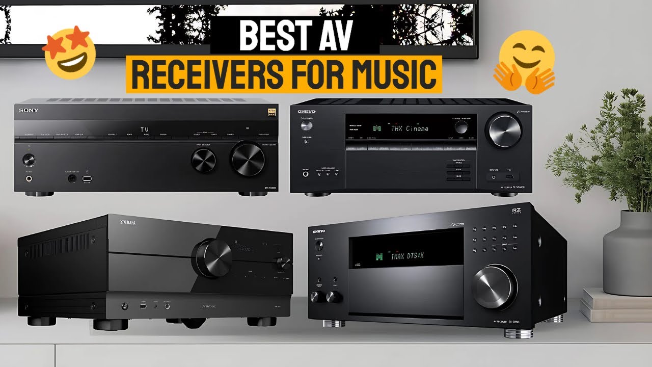 Top 5 Best AV Receivers for Music in 2025 | Audiophile Picks!