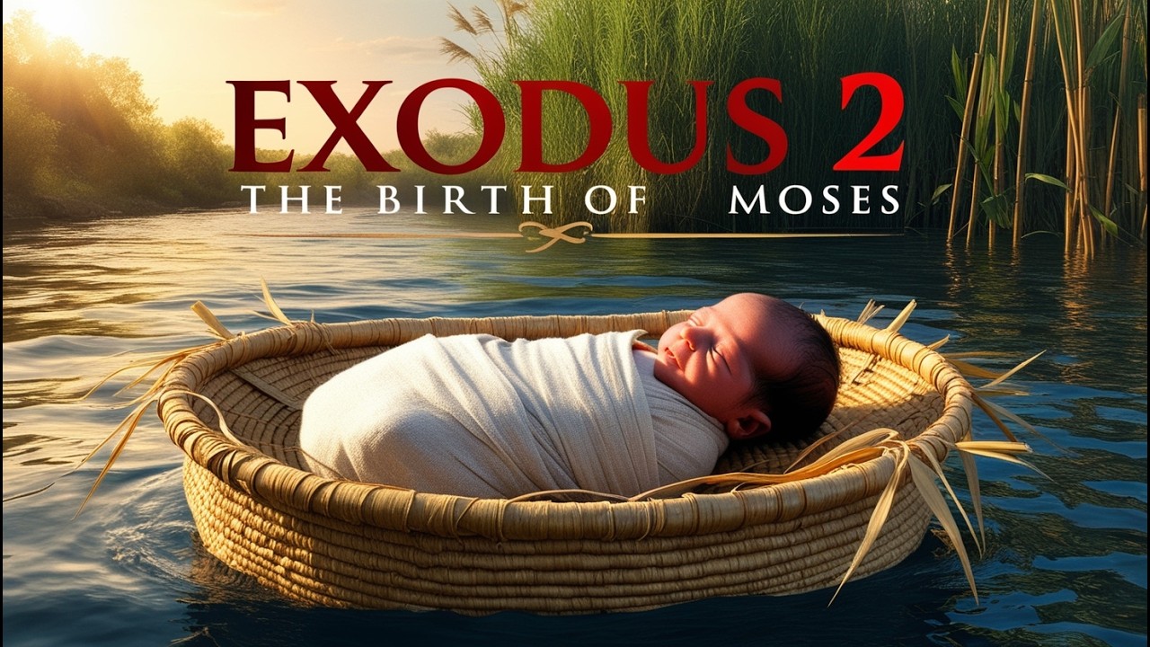 The Birth and Exile of Moses | Exodus Chapter 2 | AI Animation | Full Chapter | Bible Revealed