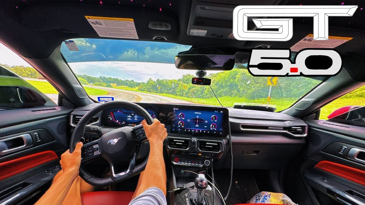 POV: Вы водите незаконно громкий Mustang GT 2024 года