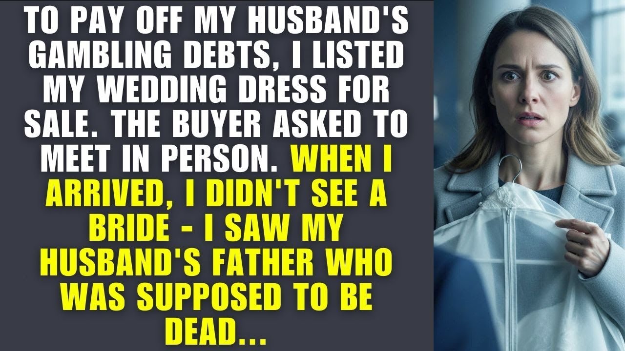 I Sold My Wedding Dress To Pay Hubby’s Debts—Buyer Was His “dead” Father, Very Much Alive