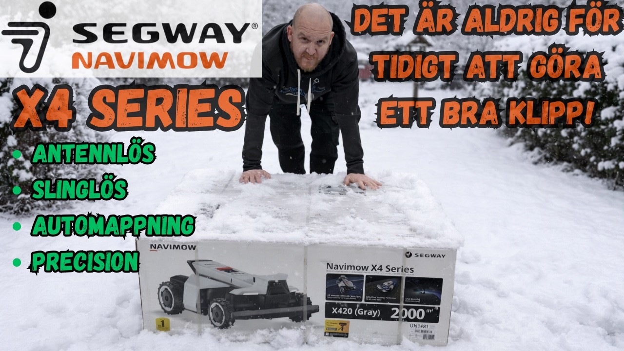Segway Navimow X420 – En glimt av framtidens gräsklippning