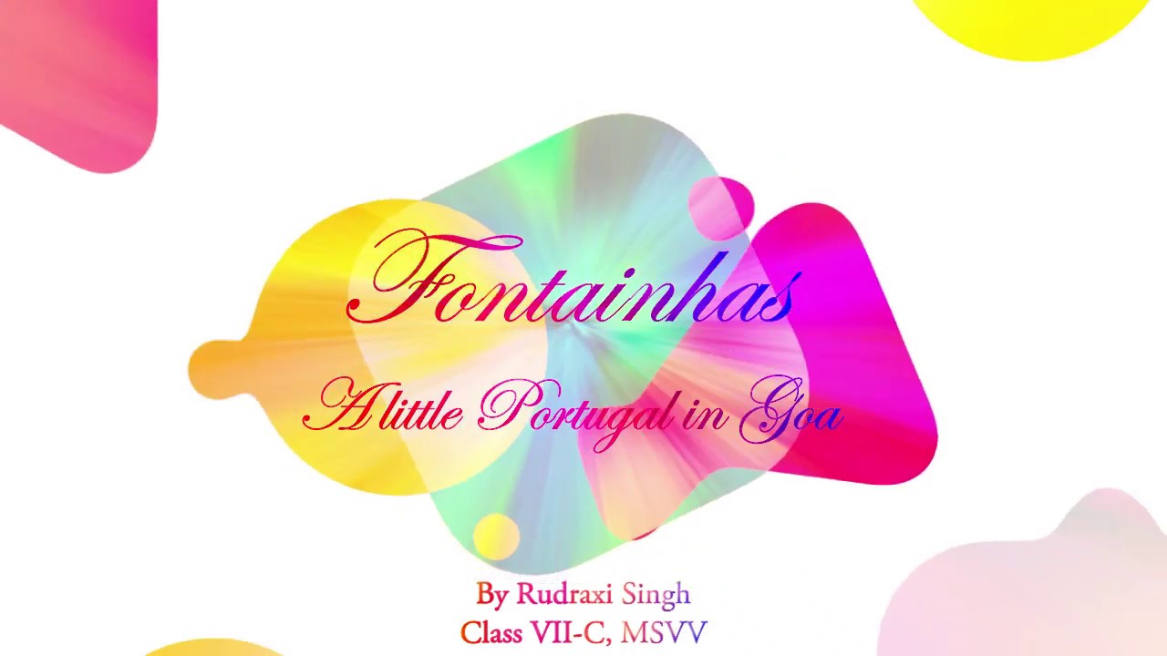 Fontainhas little Portugal in Goa