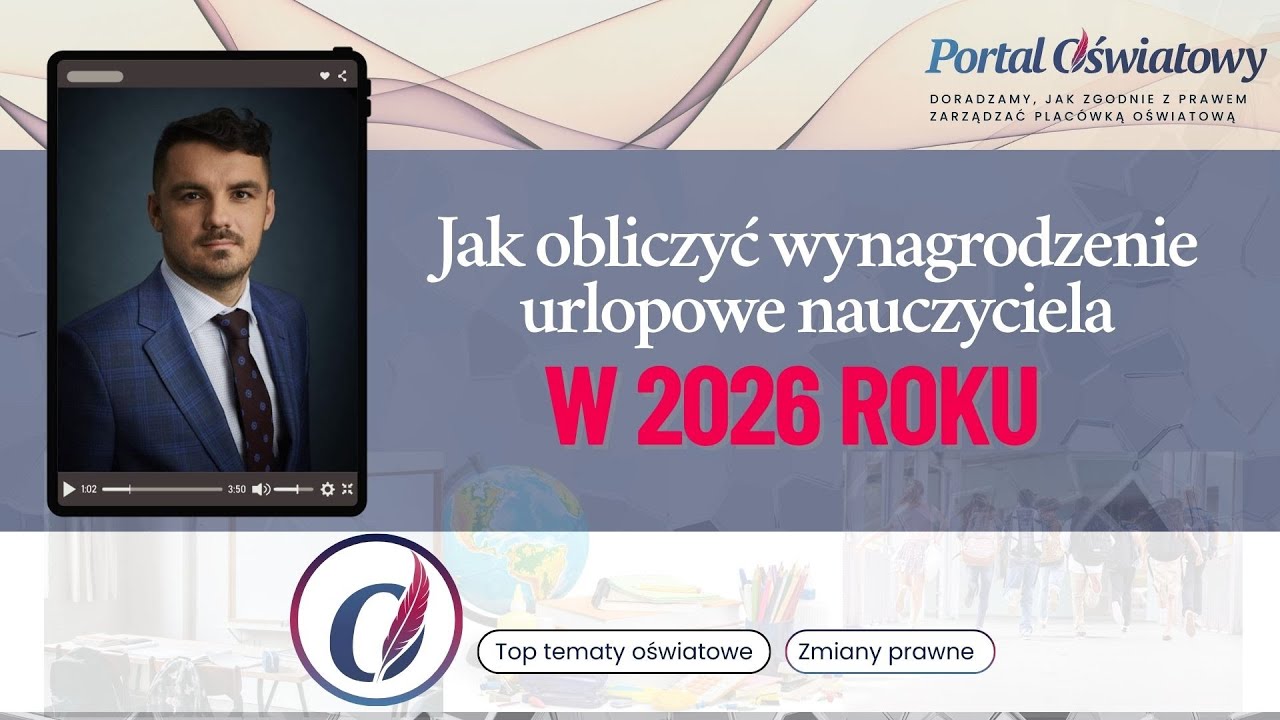 Jak i kiedy obliczyć wynagrodzenie urlopowe nauczyciela szkoły feryjnej?