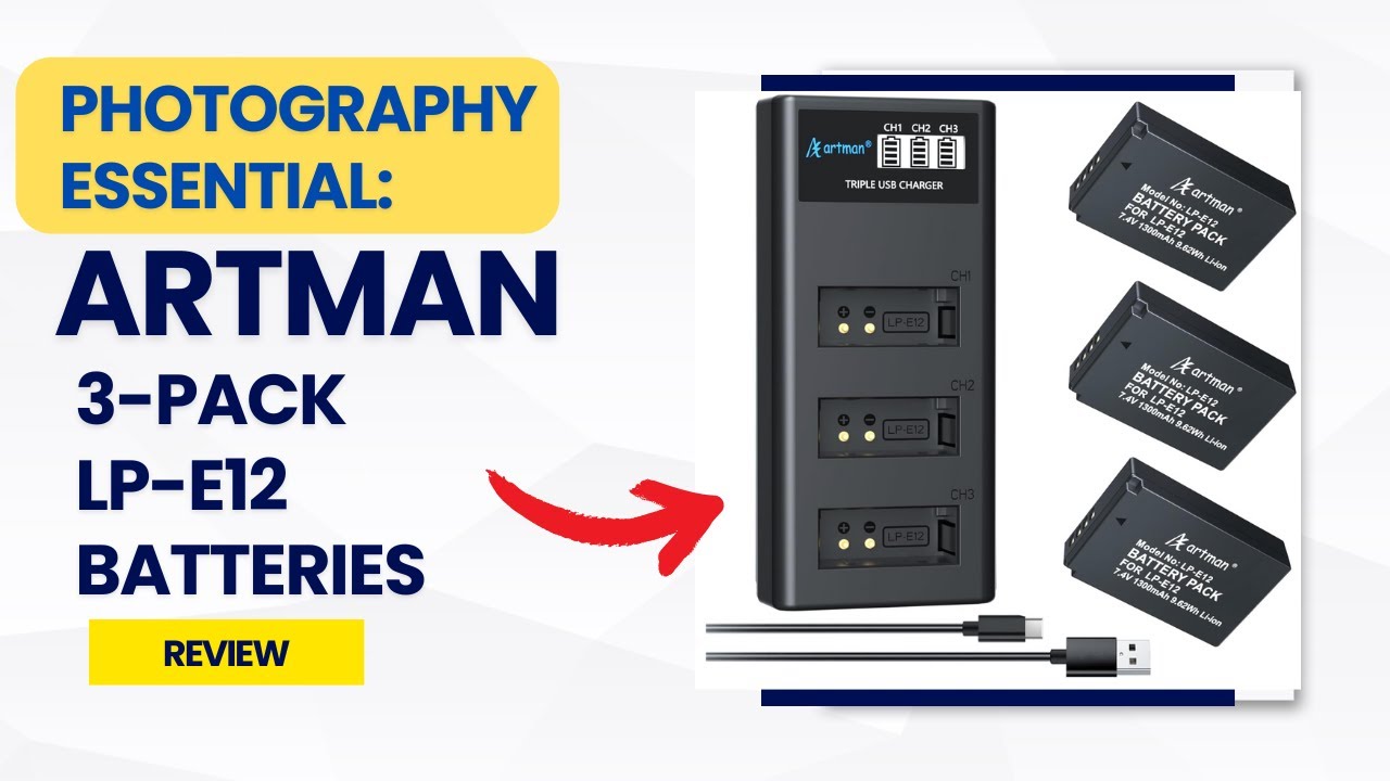 Artman LP-E12 Batteries Review for Canon Cameras