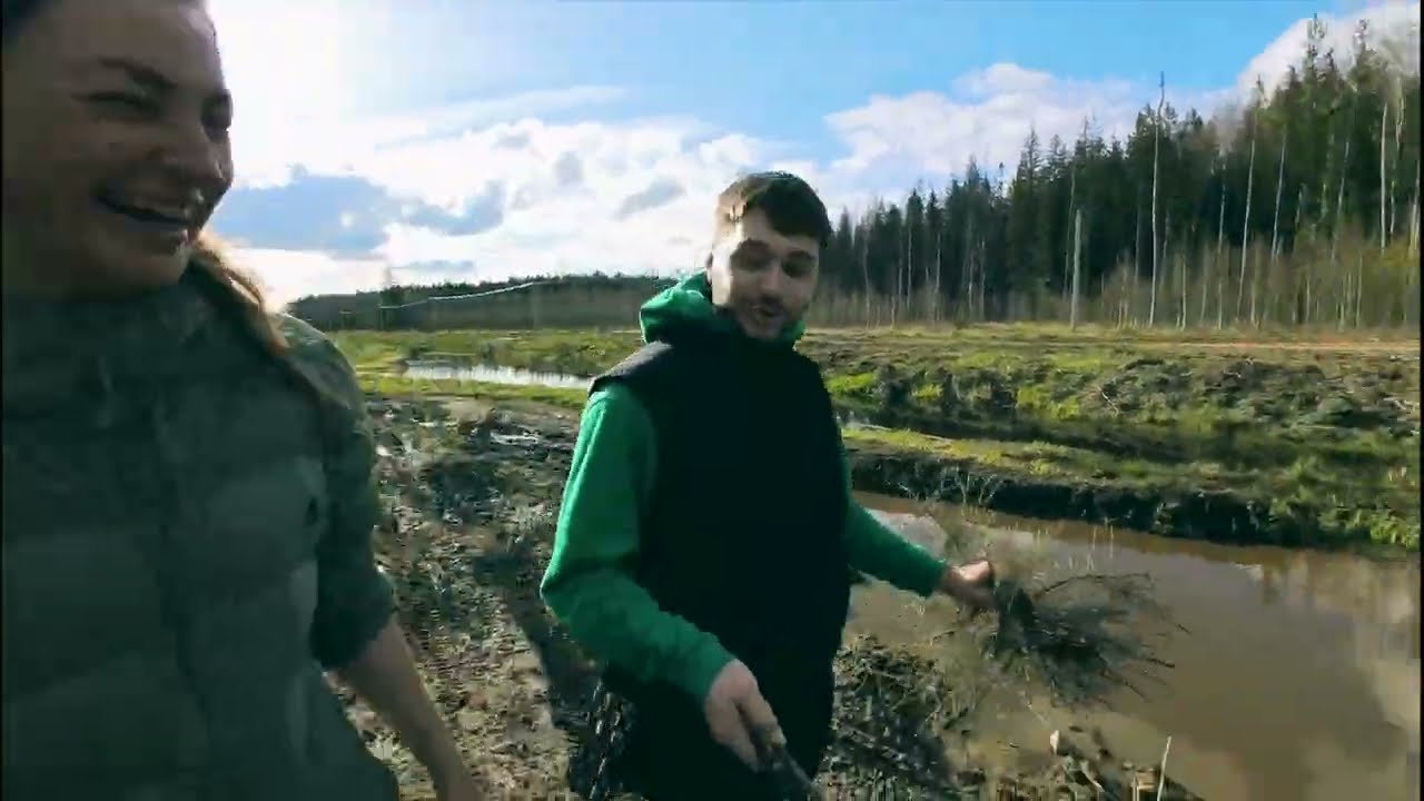 Переход через брод+неожиданный диалог | Деревенская прогулка | A Spring Walk in the Village | May 4