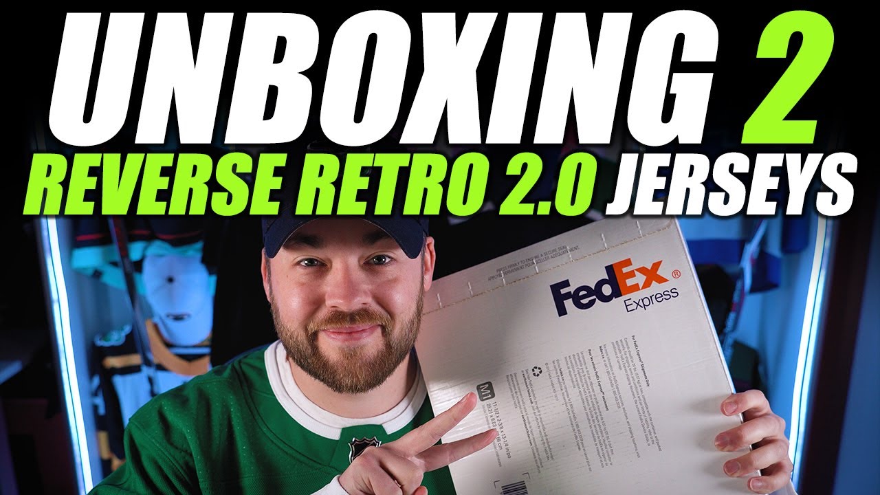 Unboxing 2 NHL Adidas Reverse Retro 2.0 Jerseys!