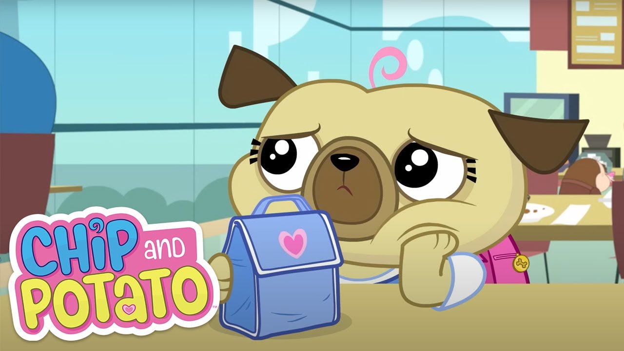 Chip and Potato | Batata frita de viagem à escola | Desenhos animados para crianças | Netflix