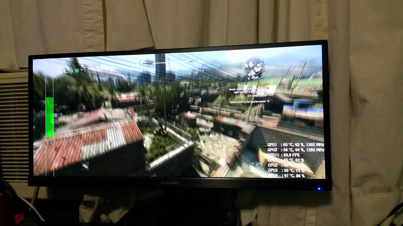 Dying Light On GTX 970 SLI Max Out Ultra Widescreen