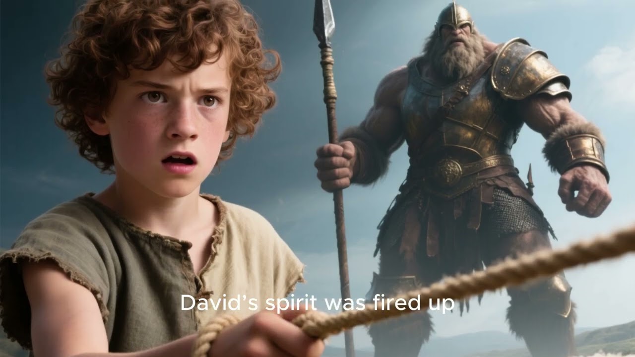 David and Goliath | The Battle of Faith | 1 Samuel 17 | Powerful Bible Story