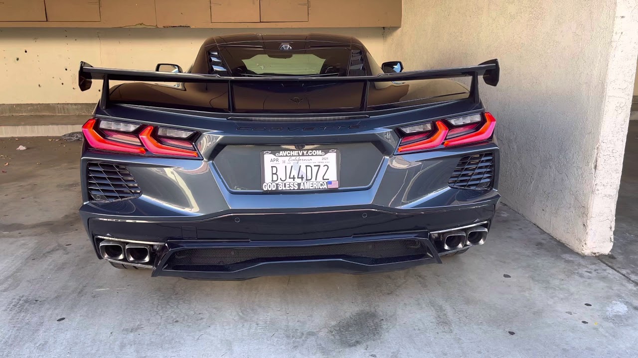 2021 Corvette Stingray 3LT Z51 Key Start Up