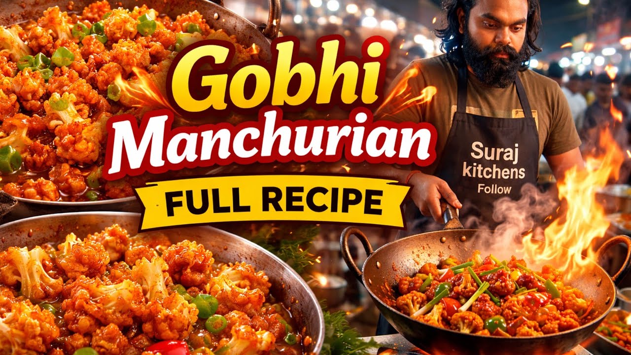 बिल्कुल रेस्टोरेंट जैसा गोभी मंचूरियन 😍 | Crispy और चटपटी फुल रेसिपी