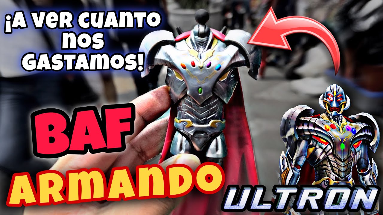 Armado figura baf de Ultron #marvel