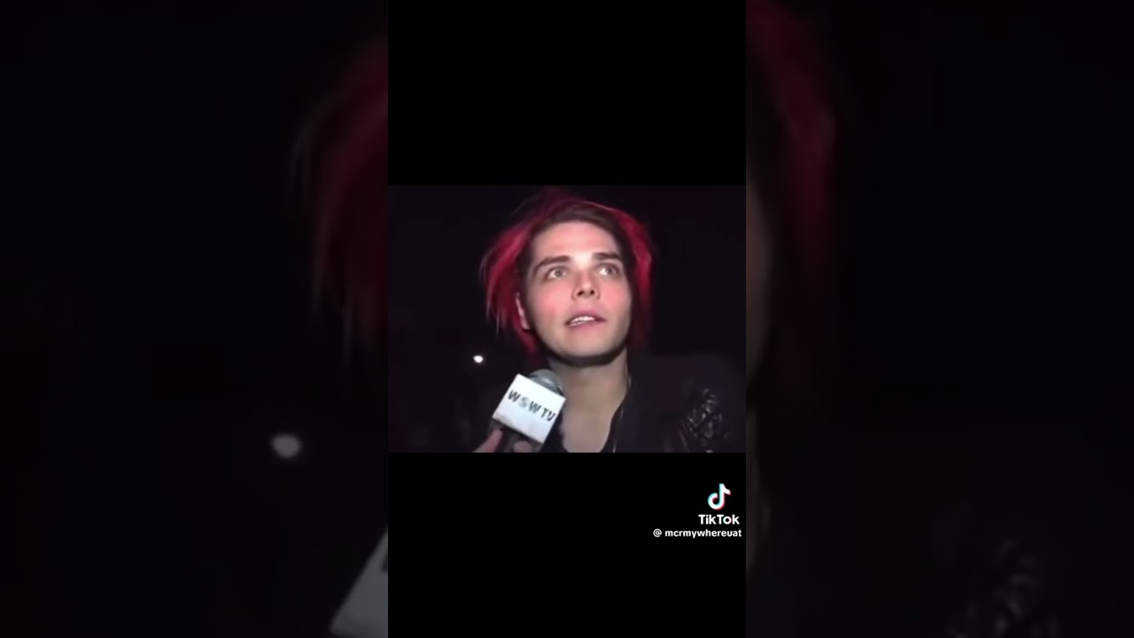 I wish there were more men like this. Gerard way is amazing 🥹 #gerardway #mychemicalromance #mcr