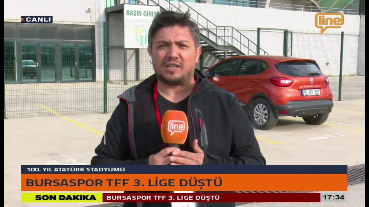 Bursaspor TFF 3. Lige düştü