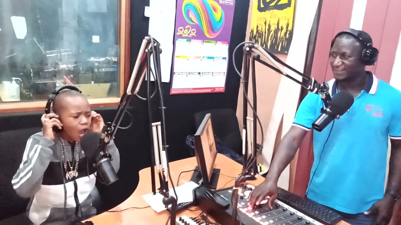 GMS Da Younger is live at Radio RUPINY FM GULU, premiering New song NEVER POOR