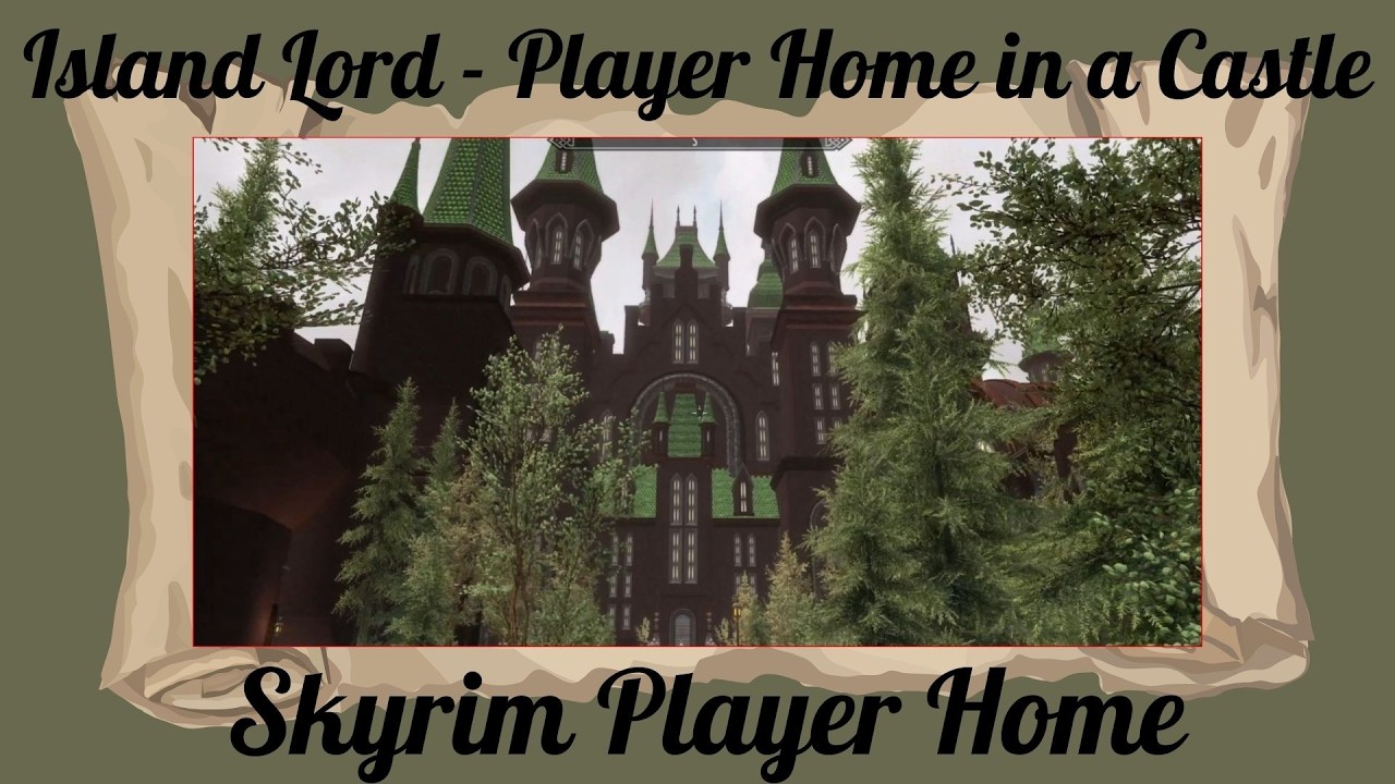 Островной Лорд - Дом игрока в замке - Skyrim Special Edition/AE Дом игрока и новые земли